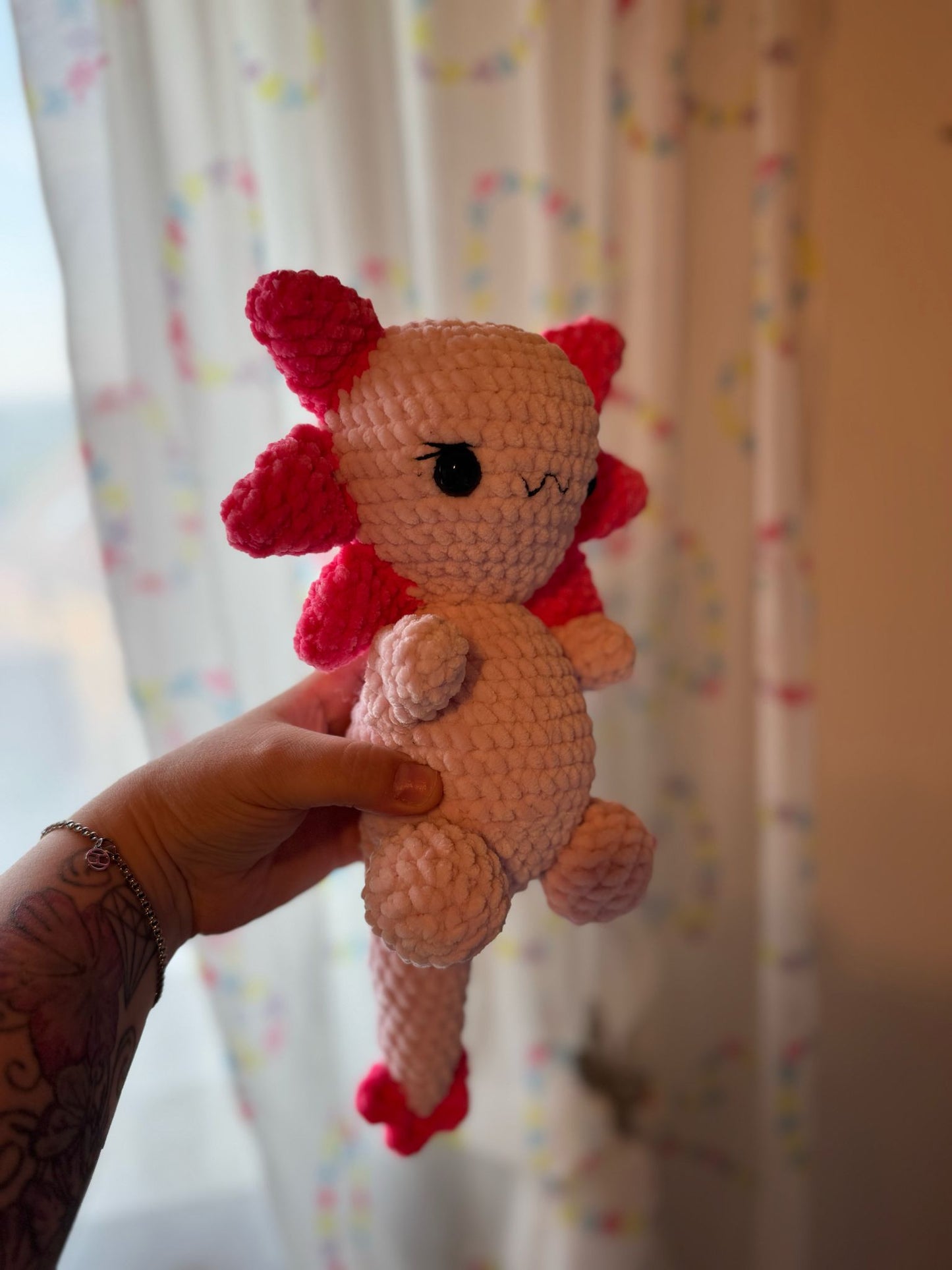 Häkelanleitung Kiki das Axolotl