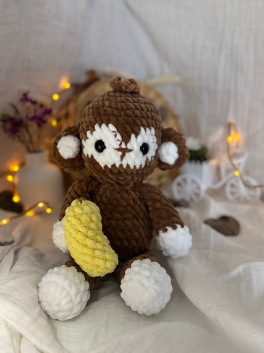Äffchen mit Banane 🍌🐒