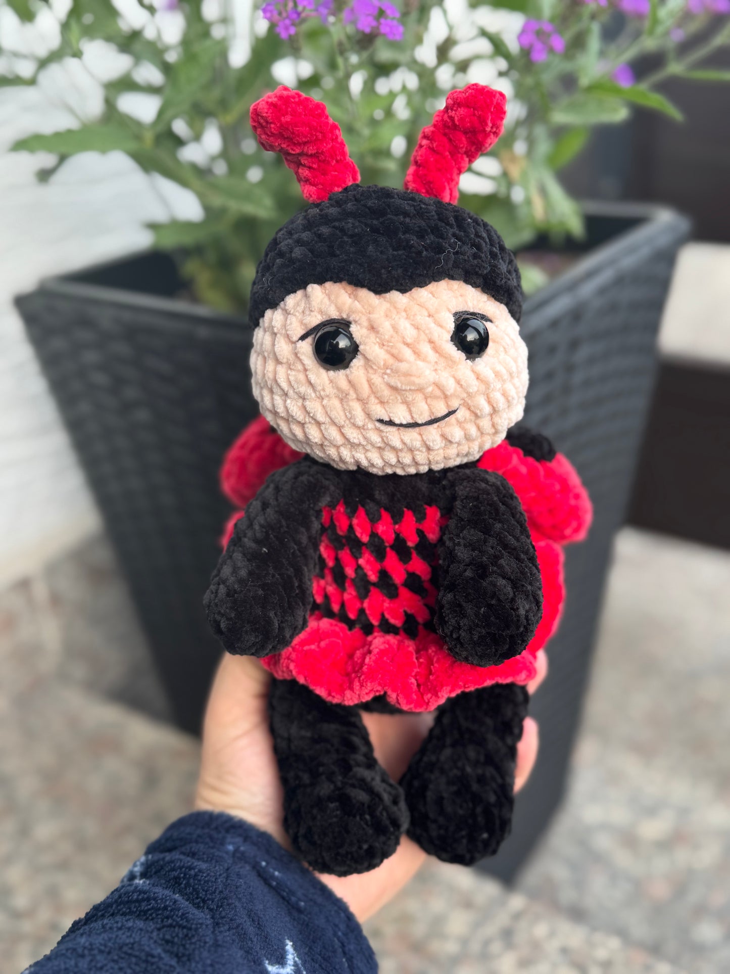 Häkelanleitung Marienkäfer 🐞