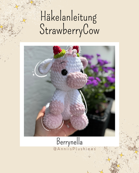 Häkelanleitung Strawberry Cow