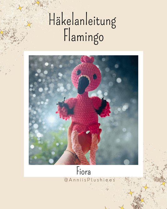 Häkelanleitung Flamingo