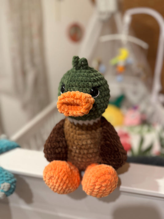 Häkelanleitung Ente