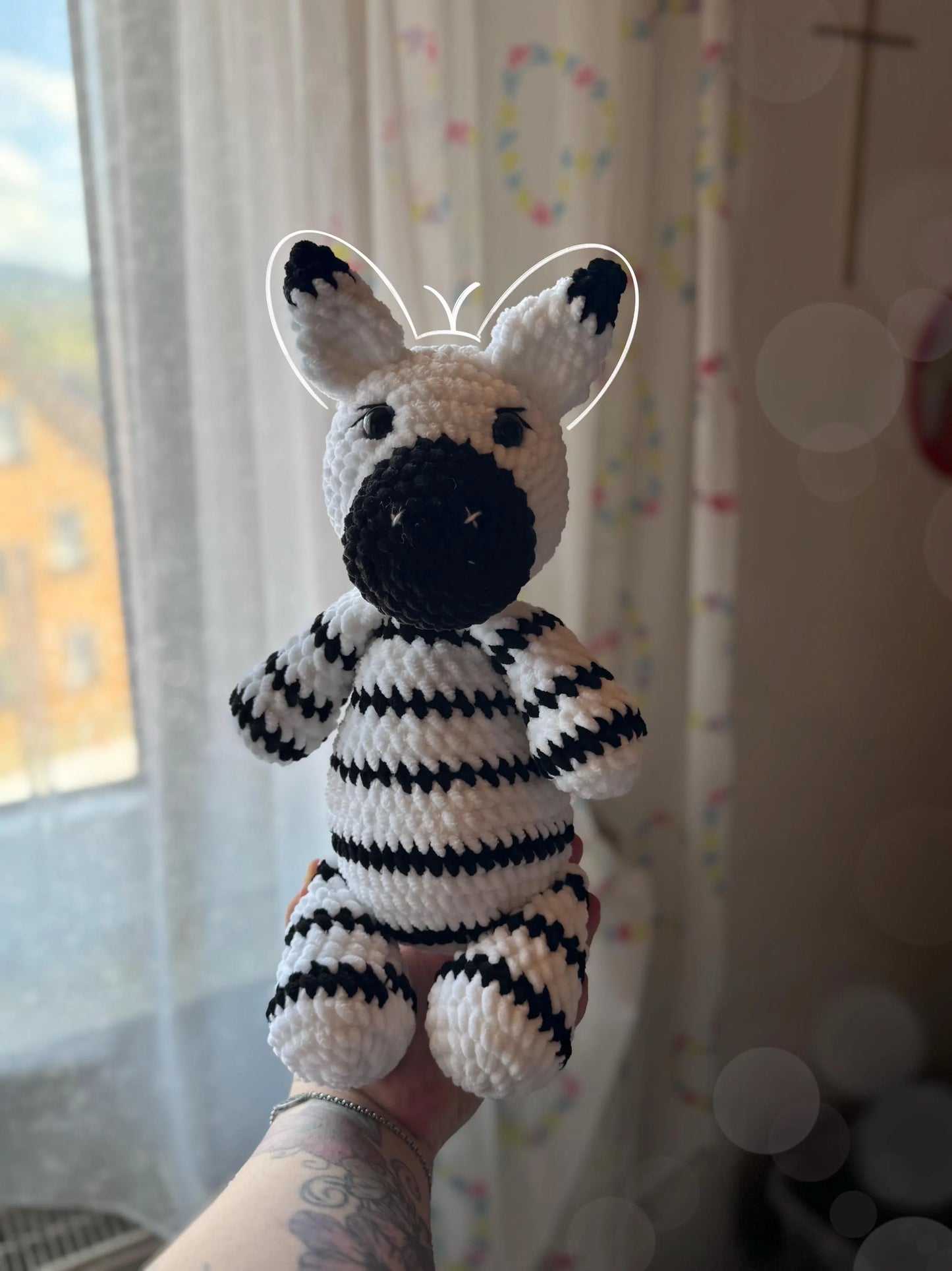 Häkelanleitung Zebra