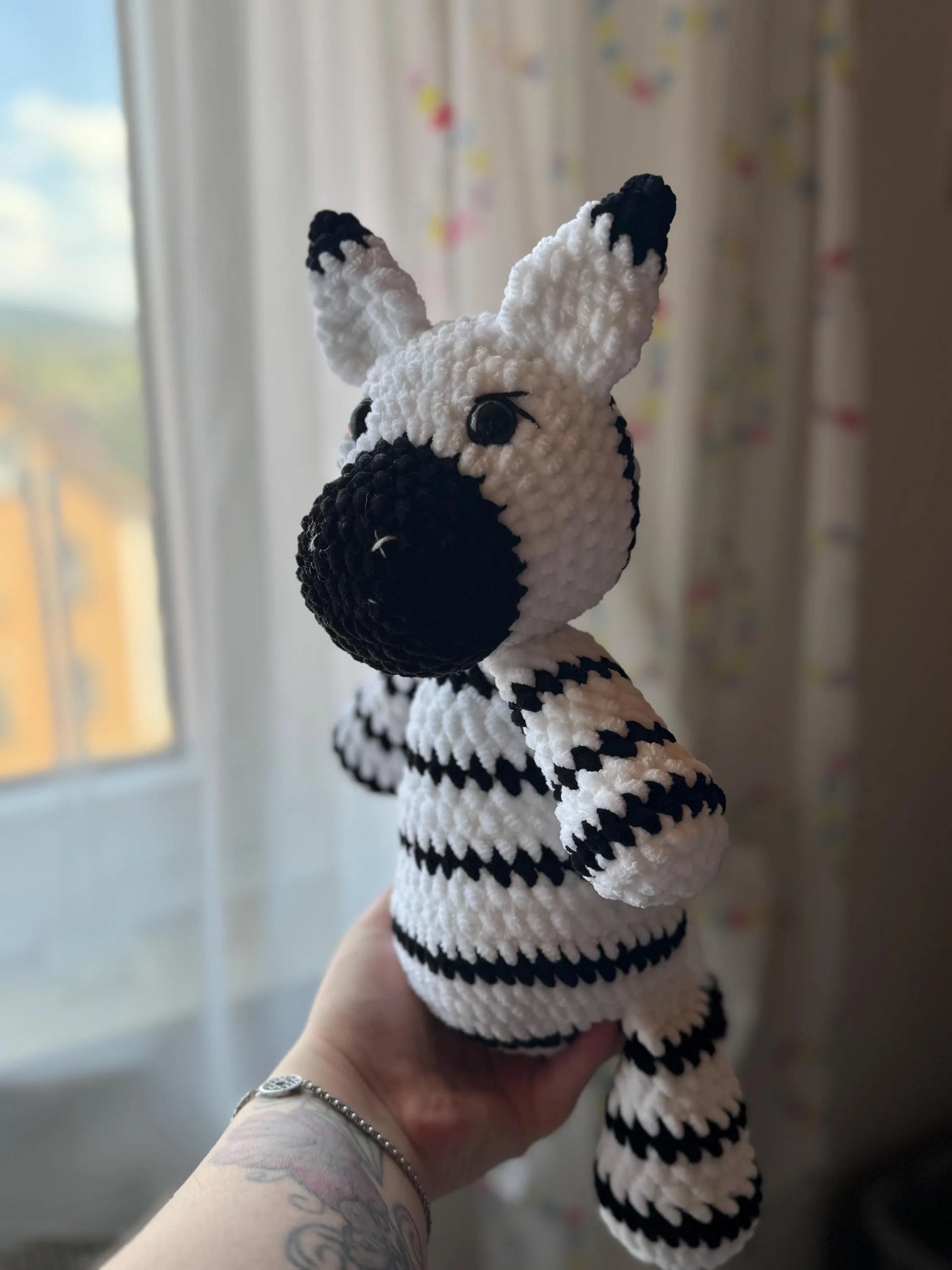 Häkelanleitung Zebra