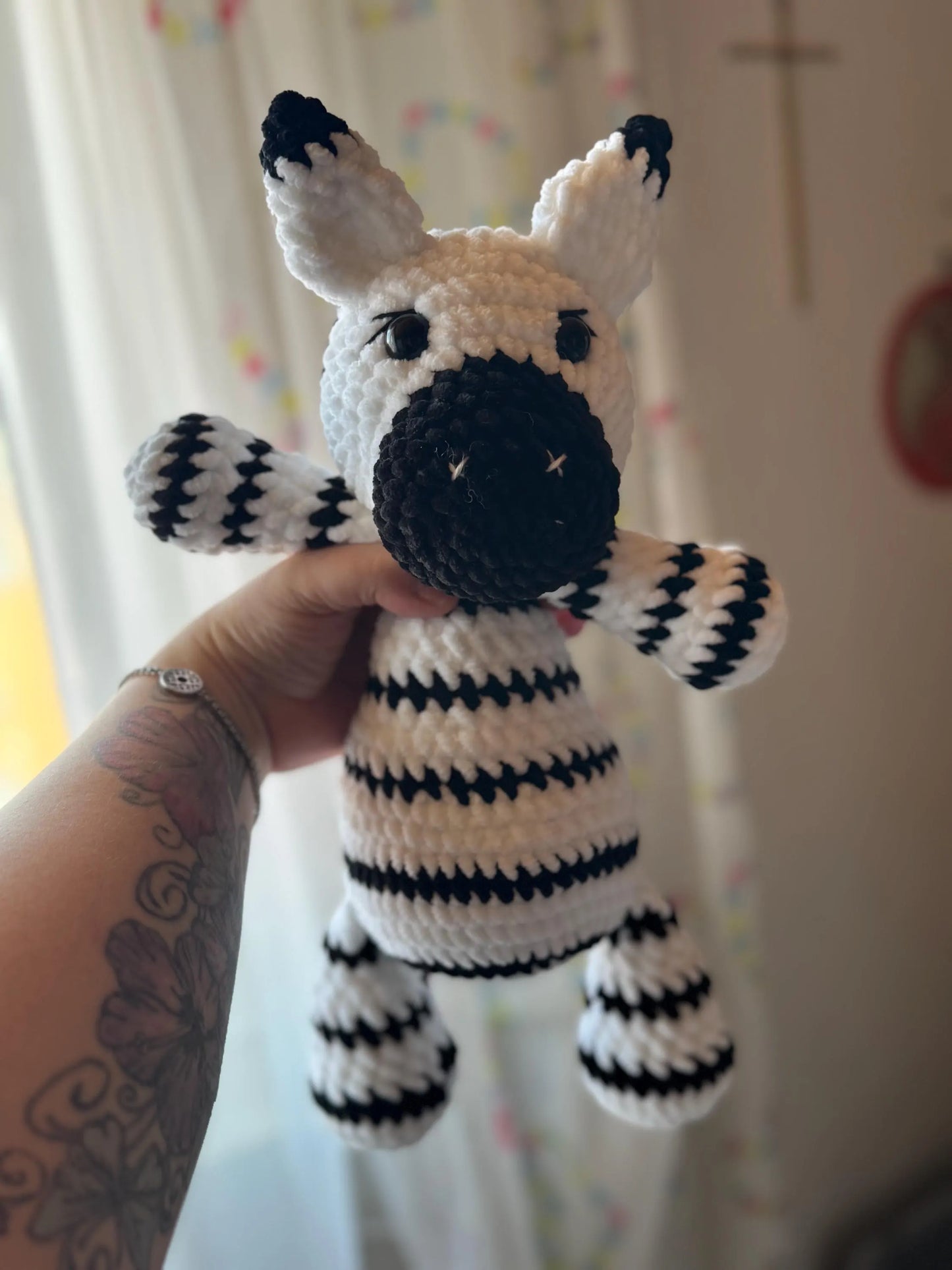 Häkelanleitung Zebra
