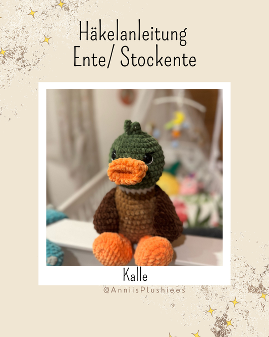 Häkelanleitung Ente