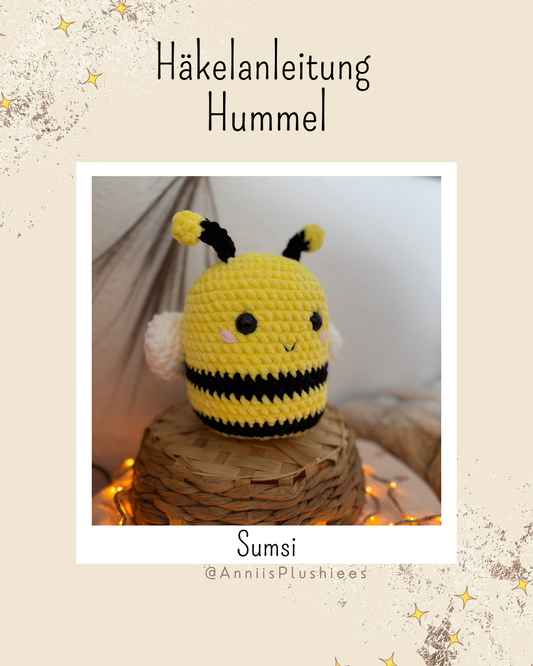 Häkelanleitung Sumsi die Hummel